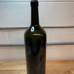 XXL Wine Bottle – 21&Prime; Antique Green – 5 Liters – Bordeaux Bottle