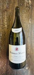 Wine Bottle Empty Bonnes Mares 1999 Magnum 1.5L France Grand Cru Collectible