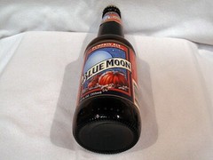 Blue Moon Pumpkin Ale, Denver, CO Near Mint, Empty Bottle, Original Cap