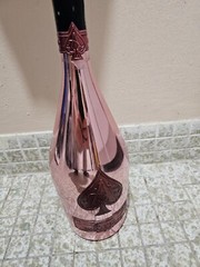 Empty Magnum Ace of Spades bottle , 1.5 Lt Rose Pink Color Armand De Brignac