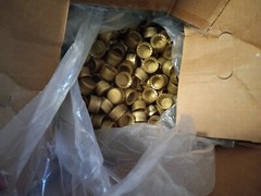 Clear Empty Wine Bottles box 12 per case. 750 ml. 12 Caps included.