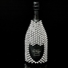 Dom Perignon P2 Studs Decoration Empty Bottle Color Silver Togemand Toge-mand