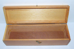 Van Roekel Vineyards California Winery Wine Bottle Wood Box Hinged Case