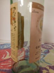 Vtg Almaden Grenache Rose Empty Wine Bottle w/ Cork-Almaden Vineyards-Branded