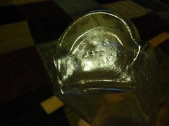 LONDON White Dinner Wine [Ontario Canada] GLASS BOTTLE Decanter w/ Paper Label