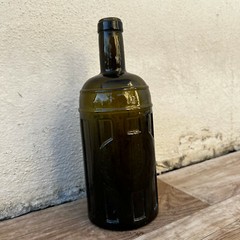 Old French Green Glass wine water pastis bottle circa 1880 10022215