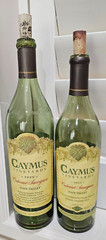 Caymus Vineyards Napa Va. CA 2020 L & 2017 750ML Cabernet Sauvignon Empty Bottle