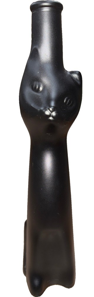 2012 Moselland Rheinhessen Riesling Black Cat Bottle Empty 500ml Collectible