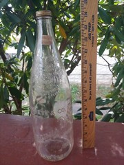 GARRETT & CO INC BOTTLE VIRGINIA DARE WINE BOTTLE NEW YORK GARRETT AMERICAN