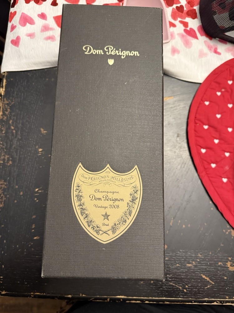 Dom Perignon Champagne Brut 2008 Vintage Empty Box no bottle