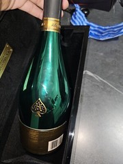 Armand de Brignac Ace of Spades Brut GREEN Champagne – Empty Bottle Box Bag