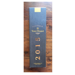 Veuve Clicquot Vintage 2015 Brut Rosé Champagne 750ml Collectible Box. Empty.