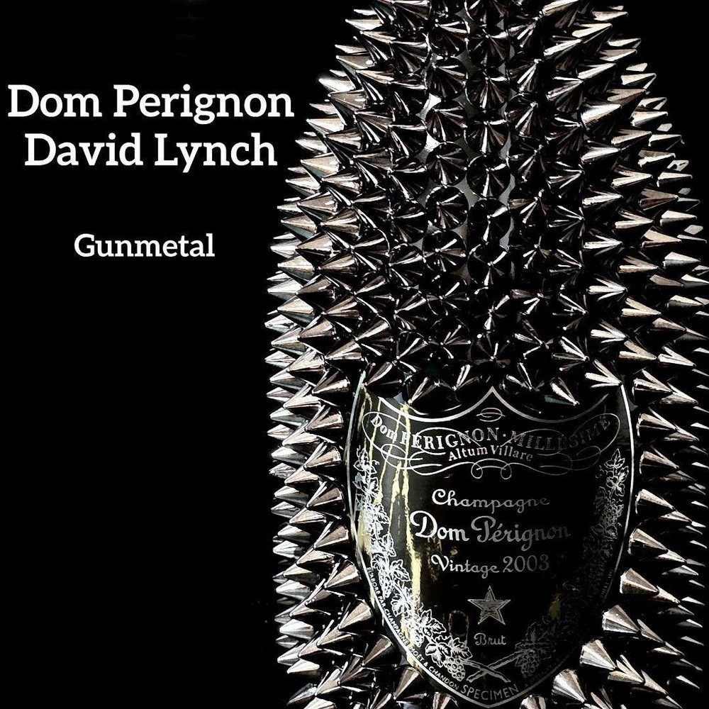 Dom Perignon Studs Decoration Empty Bottle David Lynch Color Gunmetal Togemand