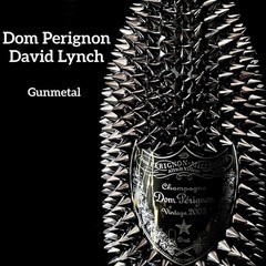 Dom Perignon Studs Decoration Empty Bottle David Lynch Color Gunmetal Togemand