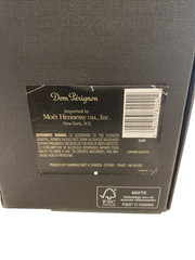 2004 Dom Perignon Champagne Wine Bottle Box 13&Prime;X5&Prime;x5&Prime; One Star Empty M&C France