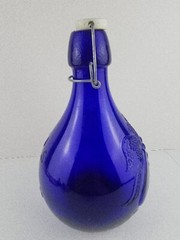 Vintage Casadis Milano Cobalt Blue « Jus De Fruits » Glass Jug-2 Liter