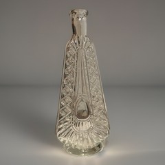 Vintage Milano Italy Crystal Wine Bottle 11,5”