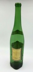 VINTAGE 1961 YAGO RIOJA SANTIAGO SPANISH BURGUNDY 14&Prime; SQUARE BASE BOTTLE