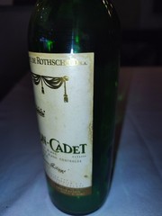 1977 MOUTON-CADET BORDEAUX BARON PHILIPPE ROTHSCHILD Empty Display Bottle Prop