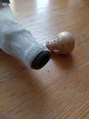 Vintage Cowfoot Wine Bottle New