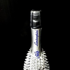 Lamborghini Studs Decoration Empty Bottle Color Platinum Silver Togemand