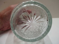 VTG London Winery Clear Pressed Glass Wine Decanter Carafe Ontario, Canada 1967