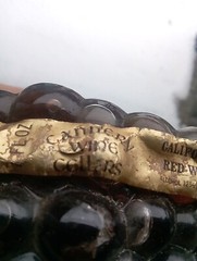 Vintage Grape Shaped Wine Bottle The Cannery Vineyards San Francisco California