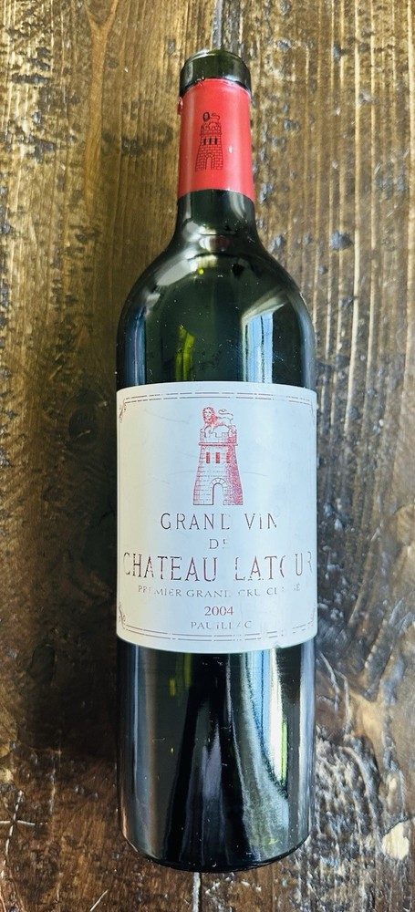 Chateau Latour Wine Bottle EMPTY 2004 Pauillac Bordeaux Collectible 750ml
