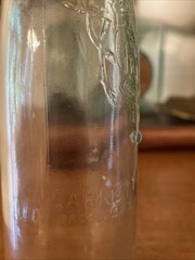 Garrett And Company Virginia Dare Bottle 8 1/2” 8 Oz 1722 New York