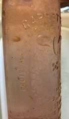VINTAGE GARRETT & COMPANY WINE BOTTLE – 1/2 PINT – ST. LOUIS, MO & NORFOLK, VA