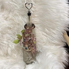 wine Glass Craft bottle With Lights