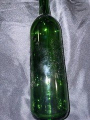 Vintage 40 Years Anniversary Green Glass Gallo Wine Bottle 1958 1998 Modesto