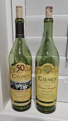 Caymus Vineyards 2022 50th anniversary & 2020 Cabernet Sauvignon One Liter Empty