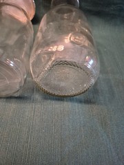 Vintage Paul Masson Since 1852 Glass Carafe Decanter Wine/Milk Bottle 9.5&Prime; Tall