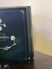 1996 Perrier-Jouet Belle Epoque Fleur de Champagne Empty Bottle Gift Bx 2 Flutes