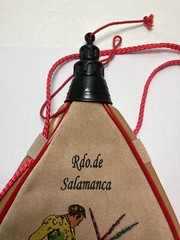 Bota Bag Spanish Leather Wine Water Bullfighting 1L Spain