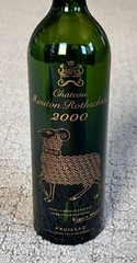 Chateau Mouton Rothschild 2000 Pauillac Bordeaux – Empty Wine Bottle