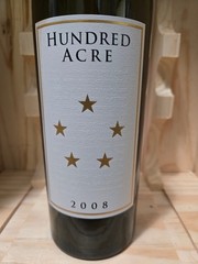 2008 HUNDRED ACRE, Napa Valley Cabernet Sauvignon, Empty Bottle (Boutielle Vide)