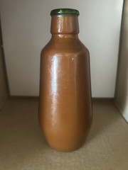 Vintage JM DA Fonseca Azeitao Portugal Painted Wine Bottle