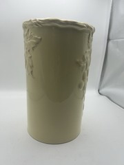 Vintage Yellow Wine Cooler Crock. 1970-1990 Made In Italy.