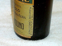 ANTIQUE MIRAFIORE VINTAGE 1929 GRIGNOLINO WINE BOTTLE~EMPTY~