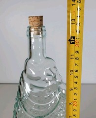 Vintage CEVIN Glass Fish Bottle 75CL3 Chianti Wine Bottle Decanter 13&Prime;