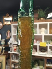 Vintage Civin Snake Wine Bottle