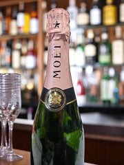 Moet & Chandon Rose Imperial Champagne Dummy Empty Bottle Prop 750ml