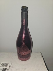 Empty Ace Of Spade Rose Champagne Pink Bottle LIMITED EDITION Color Rose