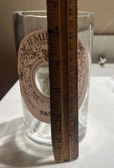 Upcycled Drinking Glass made from Cut Wine Bottle – Home Bar/Man Cave