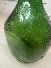 Vtg United Vintner&rsquo;s 4555 Half Gallon Green Glass Bottle Established-Asti-1881 1