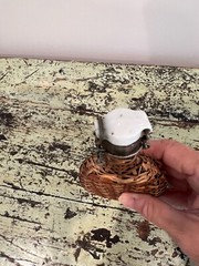 Vintage Rattan bottle