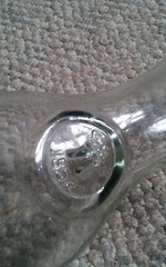 Vintage Clear Glass Paul Masson « Since 1852&Prime; Wine Carafe: 9.5 » tall