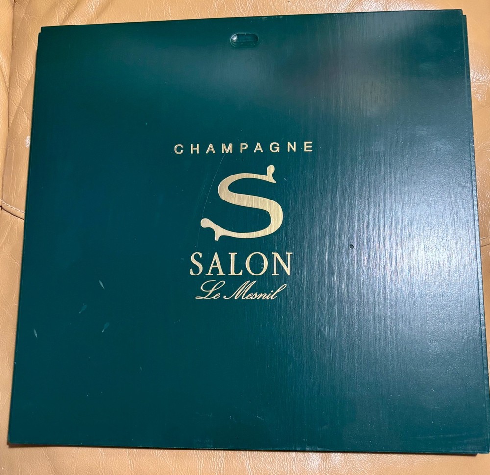 Salon Champagne Wood Box Top
